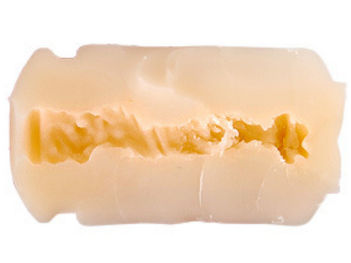Cutaway of the Vortex sleeve showing its irregular inside