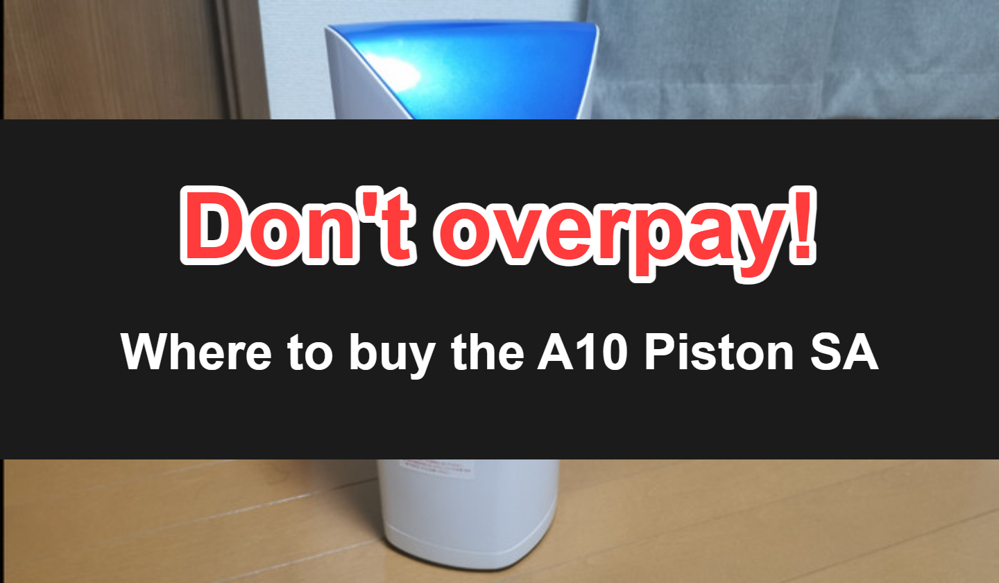 The A10 Piston SA standing on the floor: don't overpay