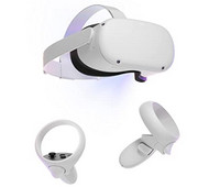 Meta Quest 2 headset and controllers