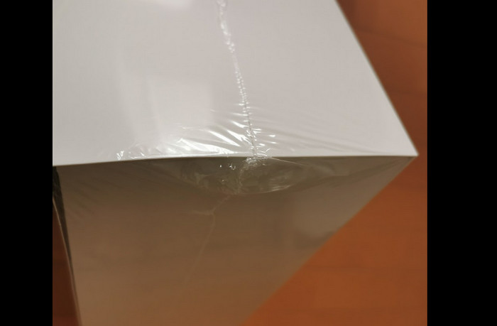 The U.F.O. TW box still sealed in plastic wrap